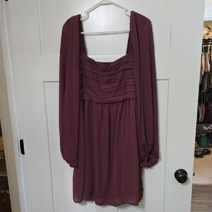Abercrombie & Fitch Plum Mini Dress
